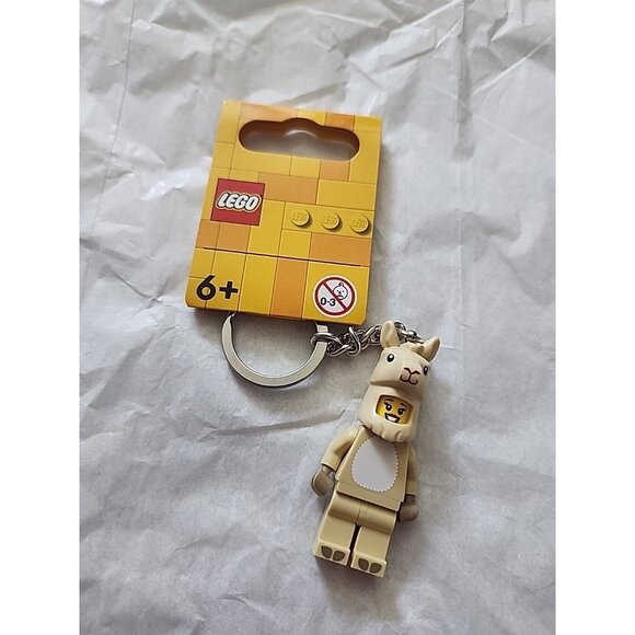 LEGO 854081 Llama Girl Keychain Minifigure NWT Brand New - Picture 1 of 4